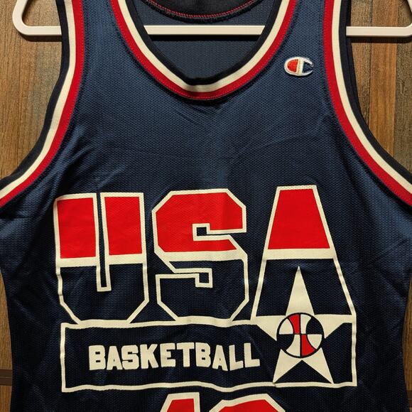 90s Shaquille O'Neal USA Olympic Basketball Champion Jersey - Picture 3 of 5